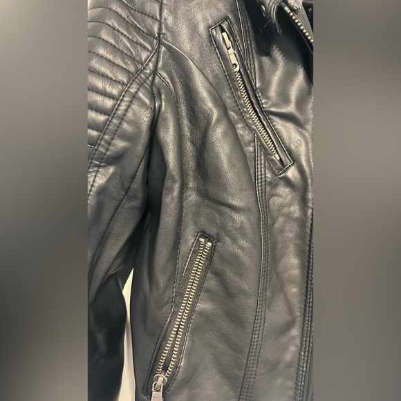Vintage Faux Leather Jacket - Picture 3 of 7